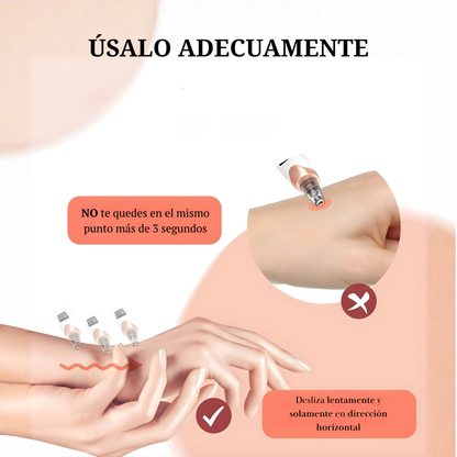 Limpiador facial con 5 cabezales